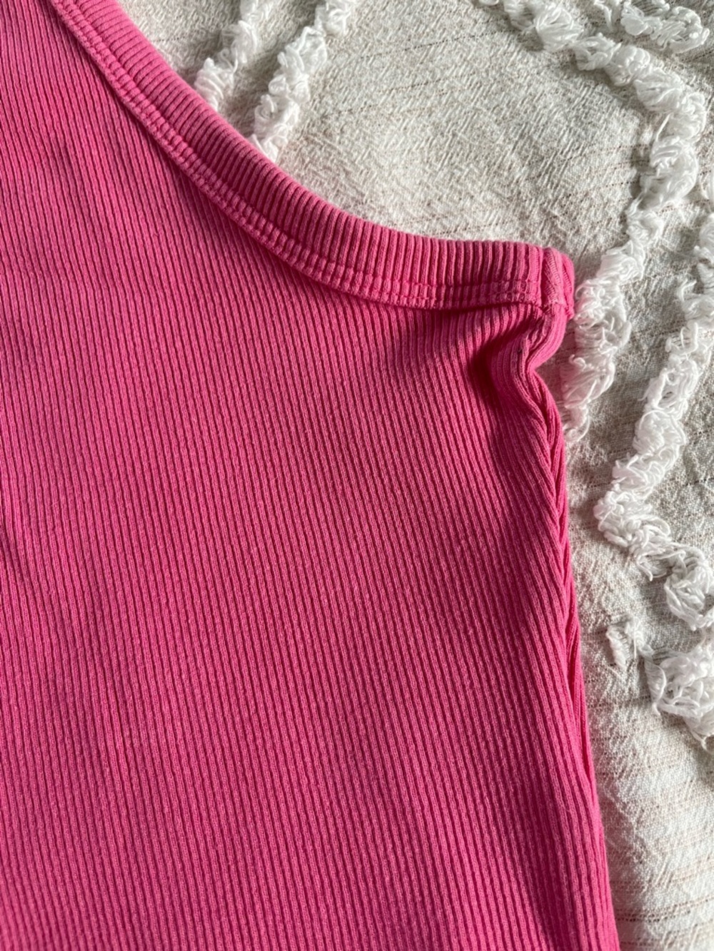 H&M Cropped Ribbed Tank Top - Picture 6 of 6